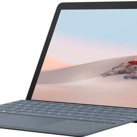 Pent brukt Microsoft Surface Go med tastatur og penn
