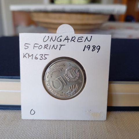 Ungarn.5 Forint 1989.