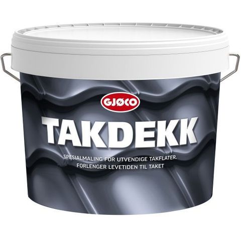 Takmaling utvendig. Gjøco Takdekk