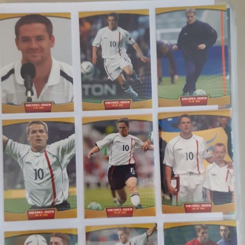 Fotballkort Michael Owen