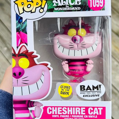 Funko Pop! Cheshire Cat (Glow In The Dark) | Alice in Wonderland (1059)