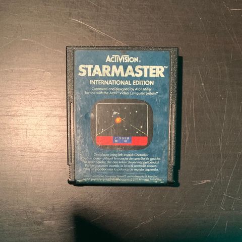 Starmaster Til Atari 2600 Selges 100kr