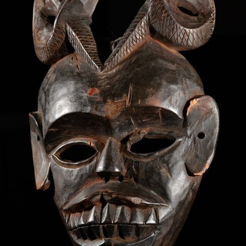 Tribal mask from Africa