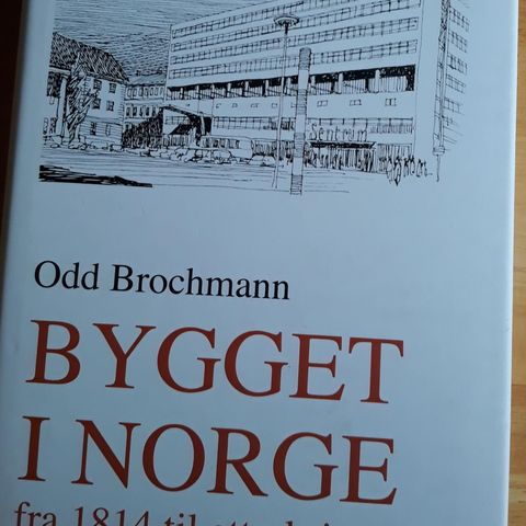 Bygget i Norge - odd Brochmann - Ny Innb bok