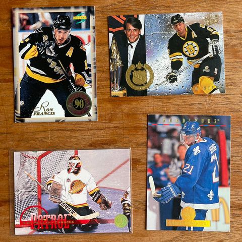 NHL hockey trading cards