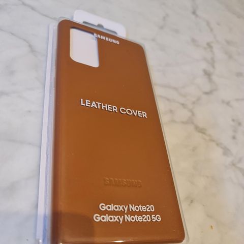 Galaxy Note 20 Leather Cover