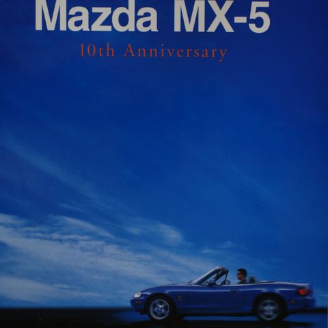 Mazda brosjyre MX-5 1999
