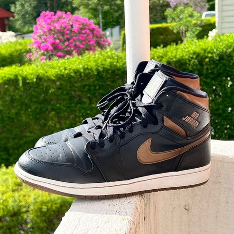 Nike air jordan 1 high sko (45)