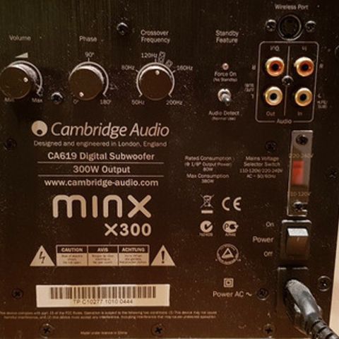 2.1 Cambridge Audio - Small Hifi