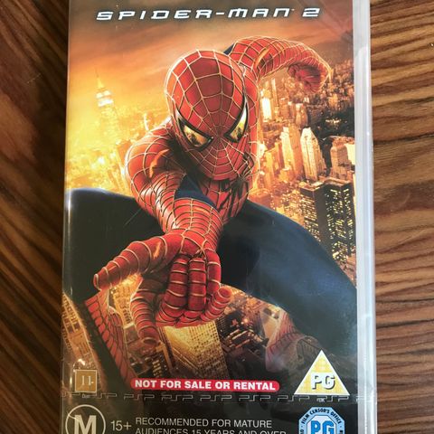 Ny/forseglet PSP film Spider-Man 2 UMD