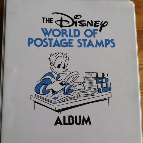 Walt Disney - Frimerke-album "World of Postage Stamps"