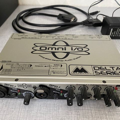 M-Audio Omni I/O med Delta66 PCI lydkort