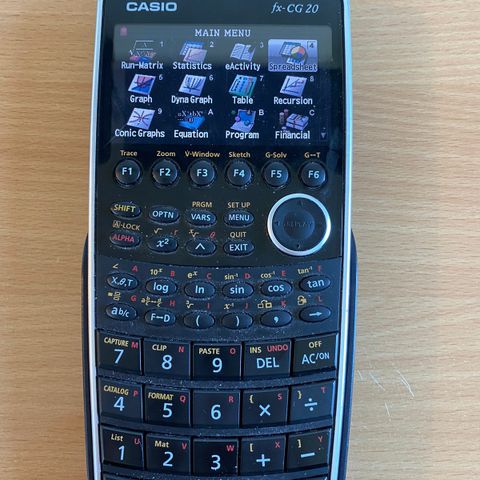 Casio fx-CG 20 kalkulator