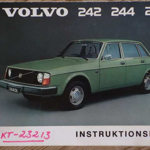 Volvo 242/244/245 håndbok