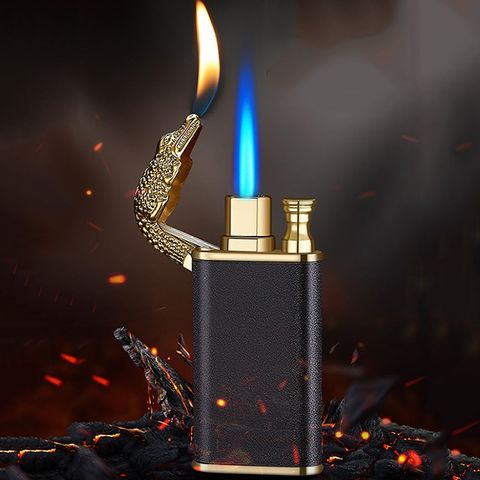 KrokoBlaze Lighter - Dobbel Flamme
