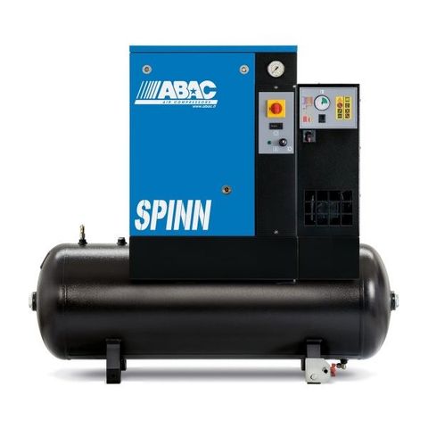 ABAC Spinn 5,5 kW kompressor tank og kjøletørke