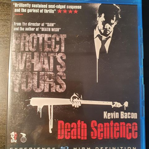 Death Sentence. Blu-Ray