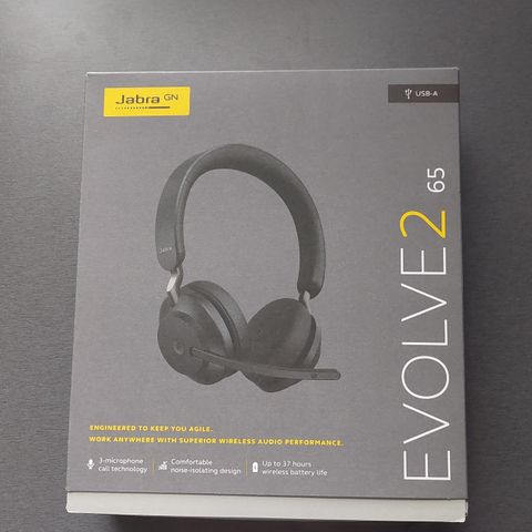 Jabra hodetelefoner/headsets, svart