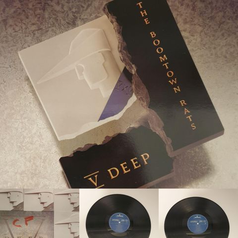 VINTAGE/RETRO LP-VINYL "V DEEP/THE BOOMTOWN RATS 1982 "