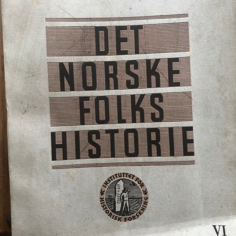 4 bøker Det Norske folks historie