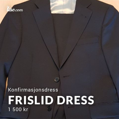 Frislid konfirmasjonsdress