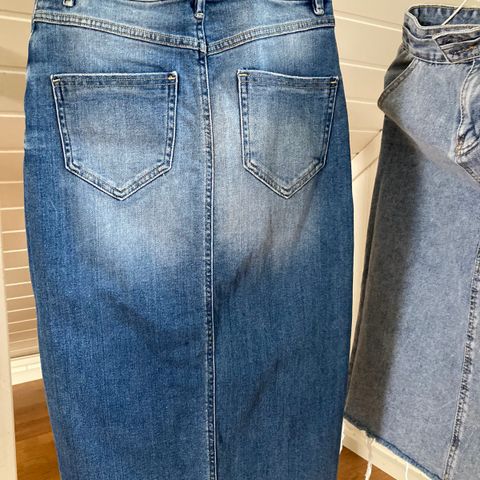 Jeans skjørt, 2 stk.