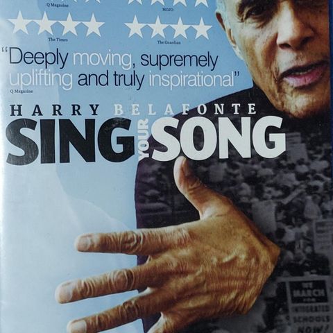 BLU RAY.HARRY BELAFONTE SING YOUR SONG.Dokumentary.