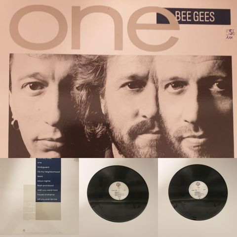 VINTAGE/RETRO LP-VINYL "BEE GEES/ONE 1989"