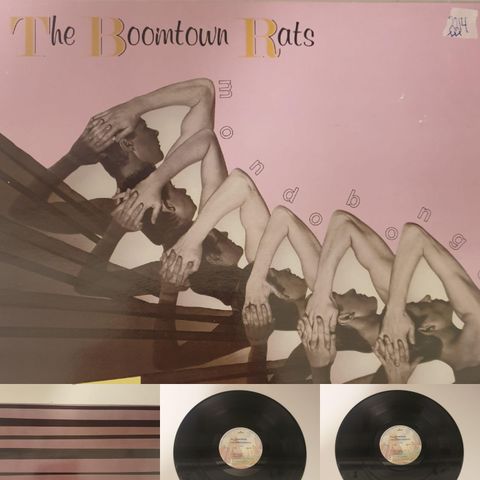 VINTAGE/RETRO LP-VINYL "THE BOOMTOWN RATS/MONGO BONGO 1980"