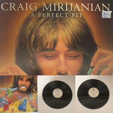 VINTAGE/RETRO LP-VINYL "CRAIG MIRIJANIAN/A PERFECT FIT 1980"