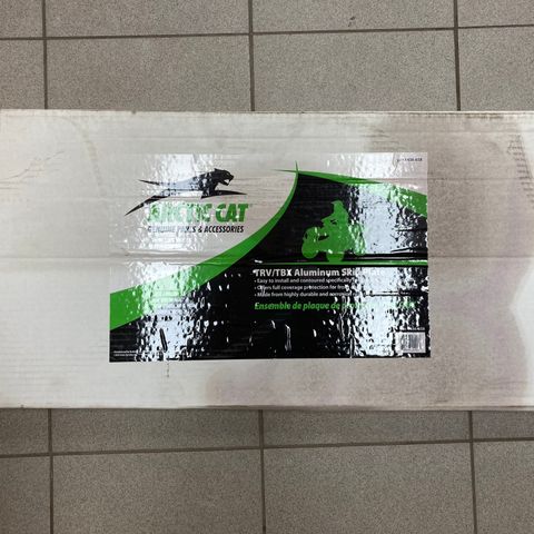 Arctic cat aluminum bedskytelseplate til TRV/TBX