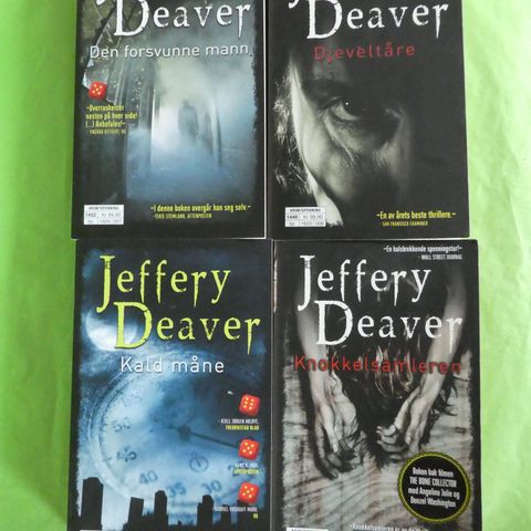 Jeffery Deaver: bøker