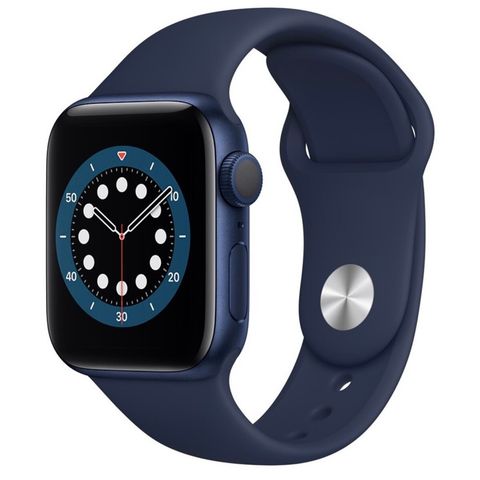 apple watch serie 6 40mm blå
