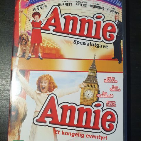 Annie, 2 filmer dvd.