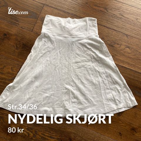 Flott skjørt str.34/36 selges 80kr