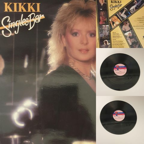 VINTAGE/RETRO LP-VINYL "KIKKI/SINGLES BAR 1983"