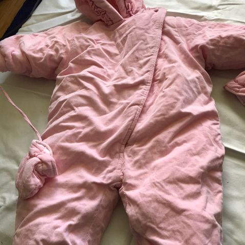 Ny vinterdress 12 months. Light pink