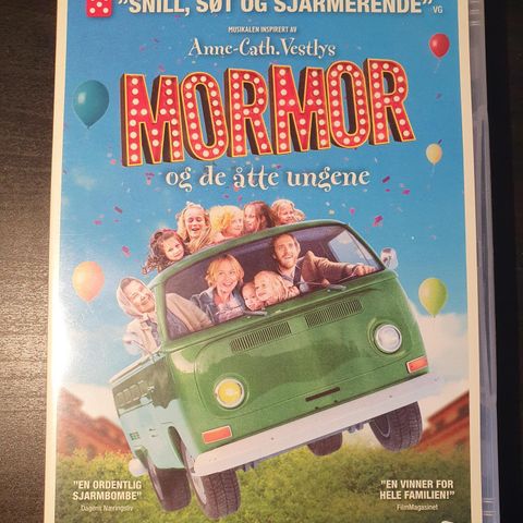 Mormor og de åtte ungene. Dvd