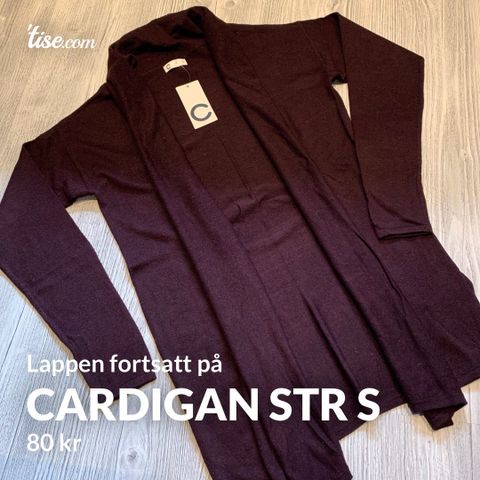 Ny cardigan str S