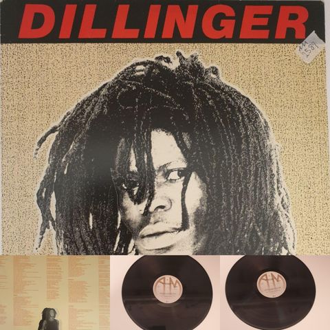 VINTAGE/RETRO LP-VINYL "DILLINGER/BADDER THAN THEM 1981 "