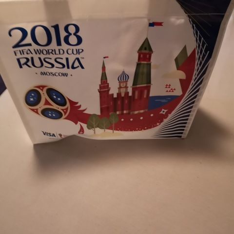 Russisk suvenir bag fra VM i fotball 2018