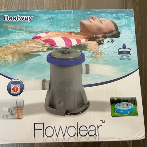 Bestway flowclear filterpumpe
