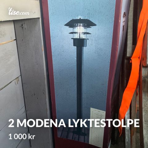 Modena lyktestolpe (2stk)