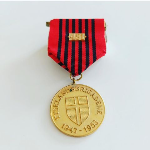 Tysklandsbrigaden medaljen Brigade 481