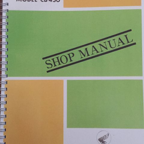 Honda CB450 Orginal Service Manual