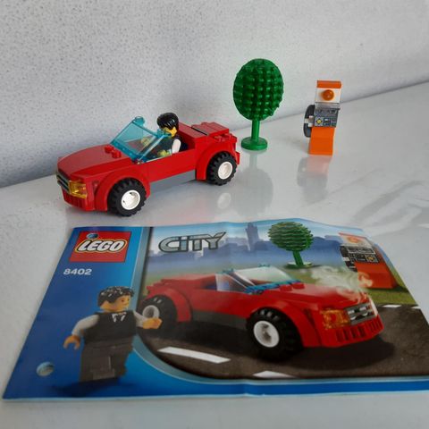 Lego City Classic Car / Sportsbil 8402