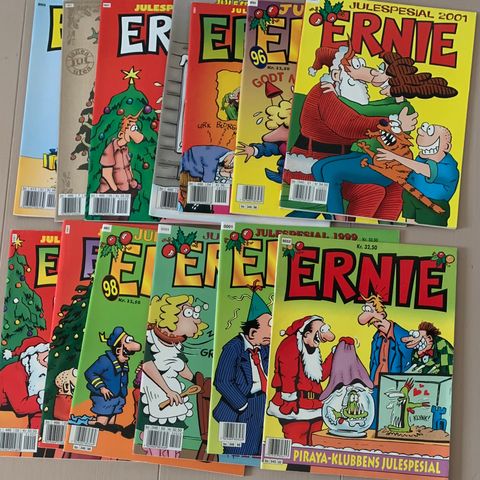 Ernie - diverse album - 13 stk - se bilder