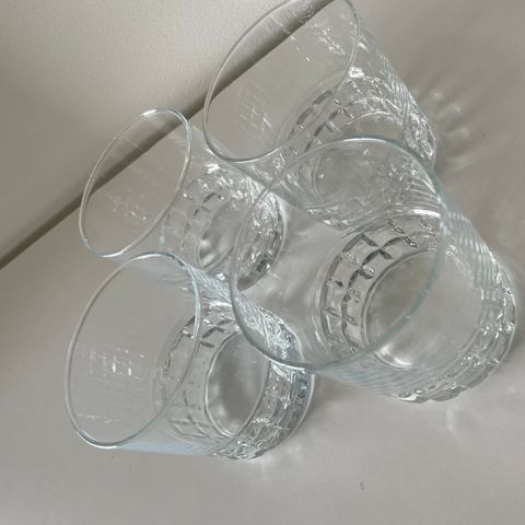 Retro 4 Luminarc Cristal D'arques glass France (7,5 cm høy 7 cm diameter)