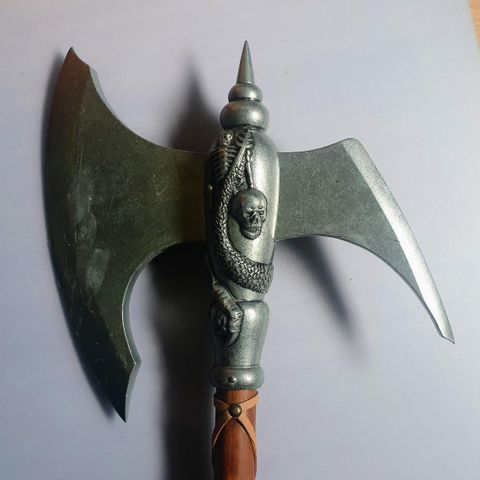 Battle Axe with back hook
- Snake Serpent Warrior