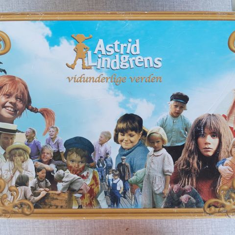 Astrid Lindgrens vidunderlige verden boks med mangler